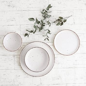 Quid Duna 12-piece earthenware dinnerware set for 4 people