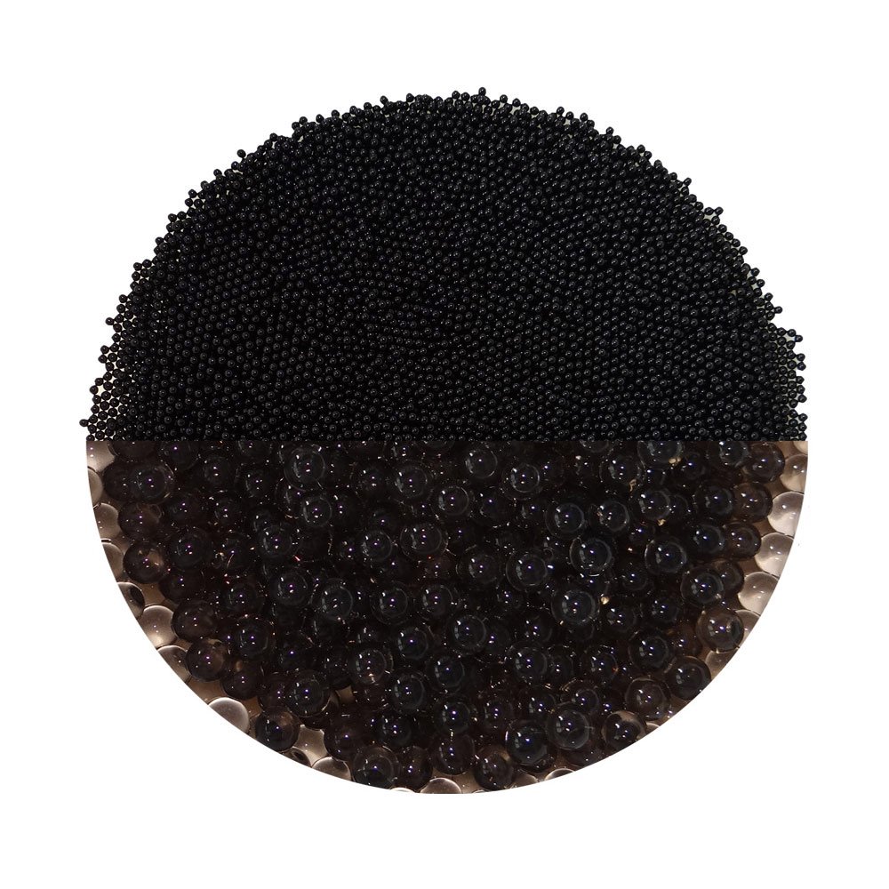 trendfinding 100 g water-retaining decorative granules black, grain size 1.5-2 mm, decoration for flowers and plants, 10 litres, very economical, versatile use