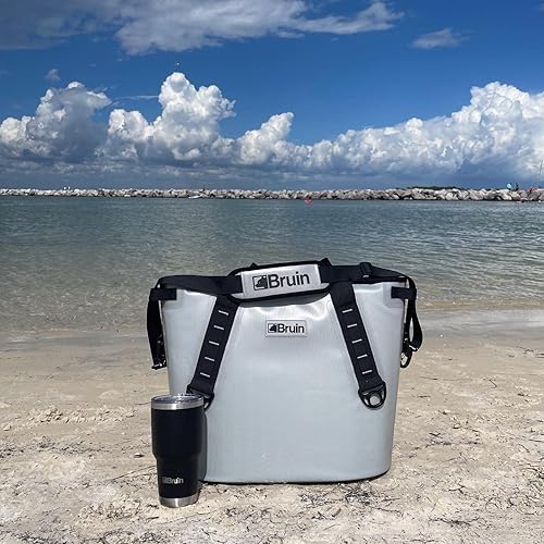 Miniatura 4 de Bruin Outdoors 30 Can Hopper Style Soft Pack Cooler - Gris pizarra