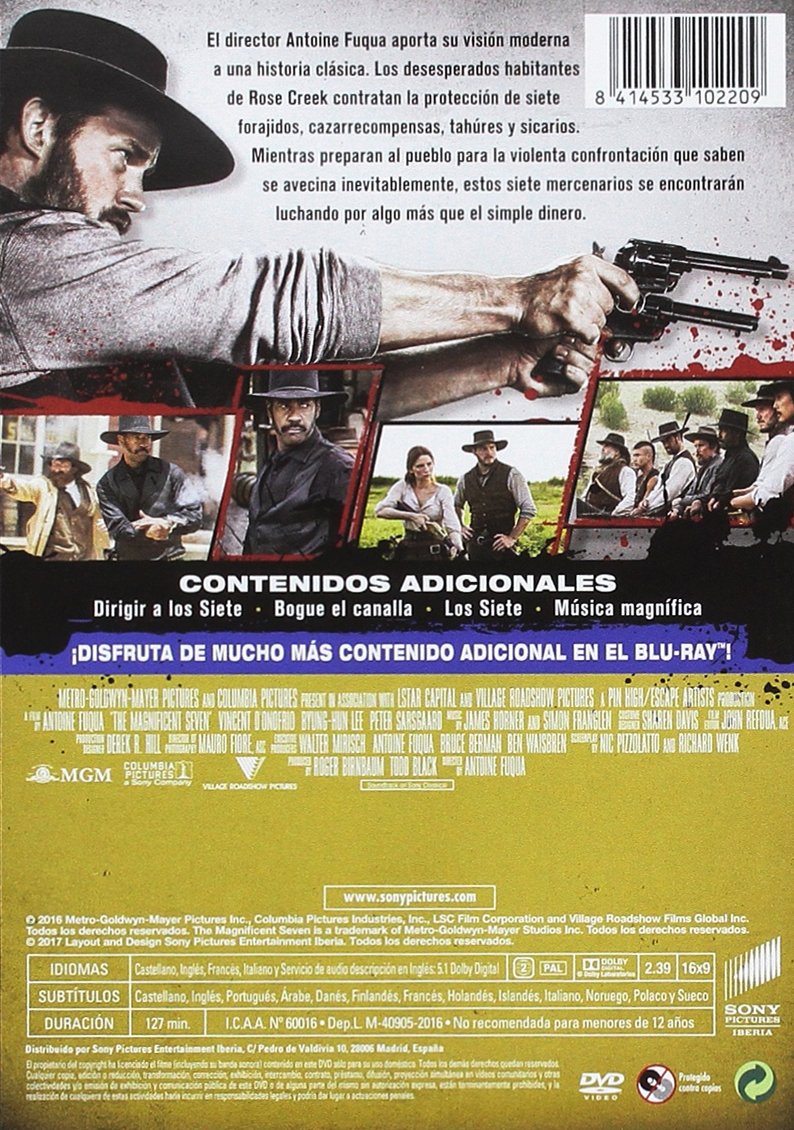 Los Siete Magníficos [DVD]