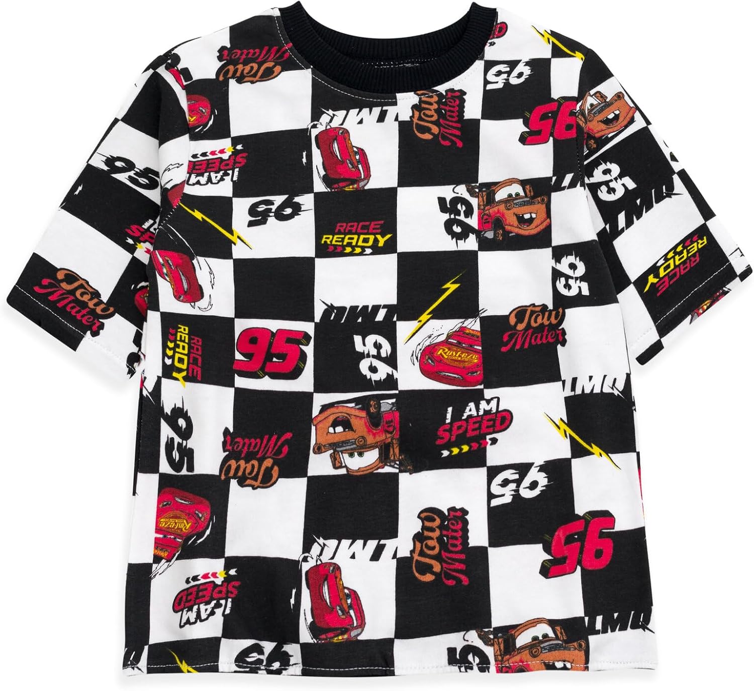 Disney French Terry T-Shirt and Shorts Outfit Set Infant to Big Kid Sizes (12 Months - 18-20) - Image 2