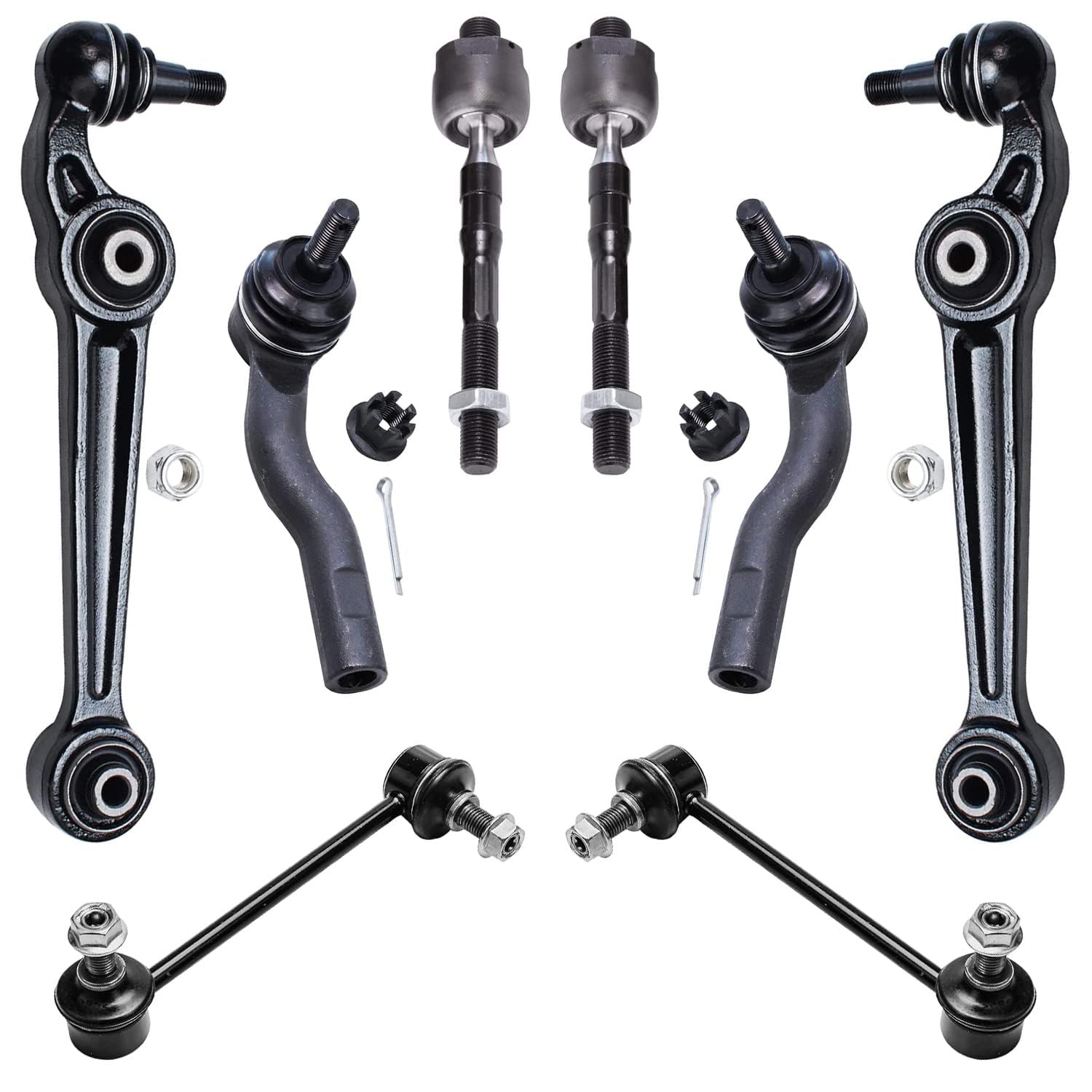 Detroit Axle - Front Lower Control Arms Kit for 2003-2008 Mazda 6