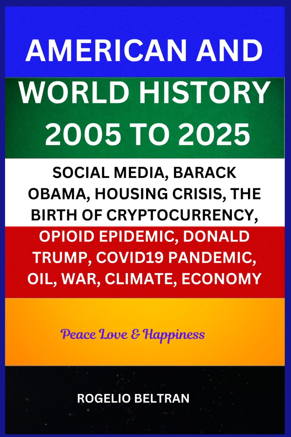 AMERICAN AND WORLD HISTORY 2005 TO 2025: SOCIAL MEDIA, BARACK OBAMA, HOUSING CRISIS, THE BIRTH OF CRYPTOCURRENCY, OPIOID EPIDEMIC, DONALD TRUMP, COVID19 PANDEMIC, OIL, WAR, CLIMATE, ECONOMY