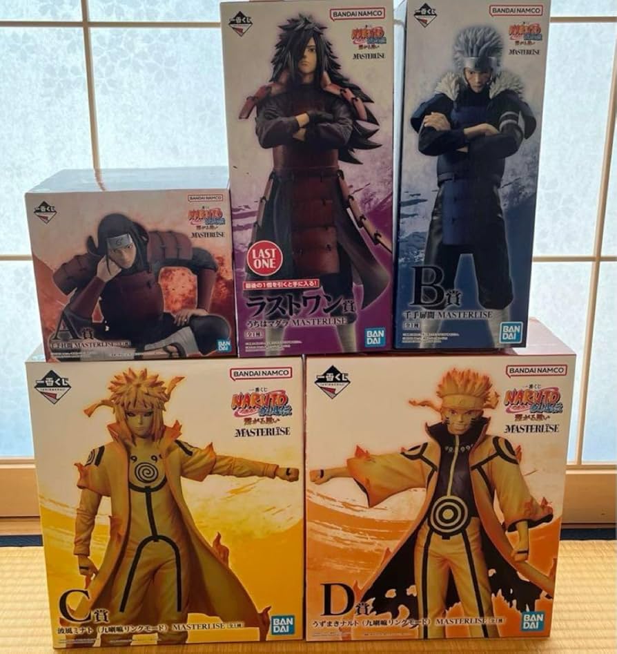 NARUTO一番くじセット売りフィギュア