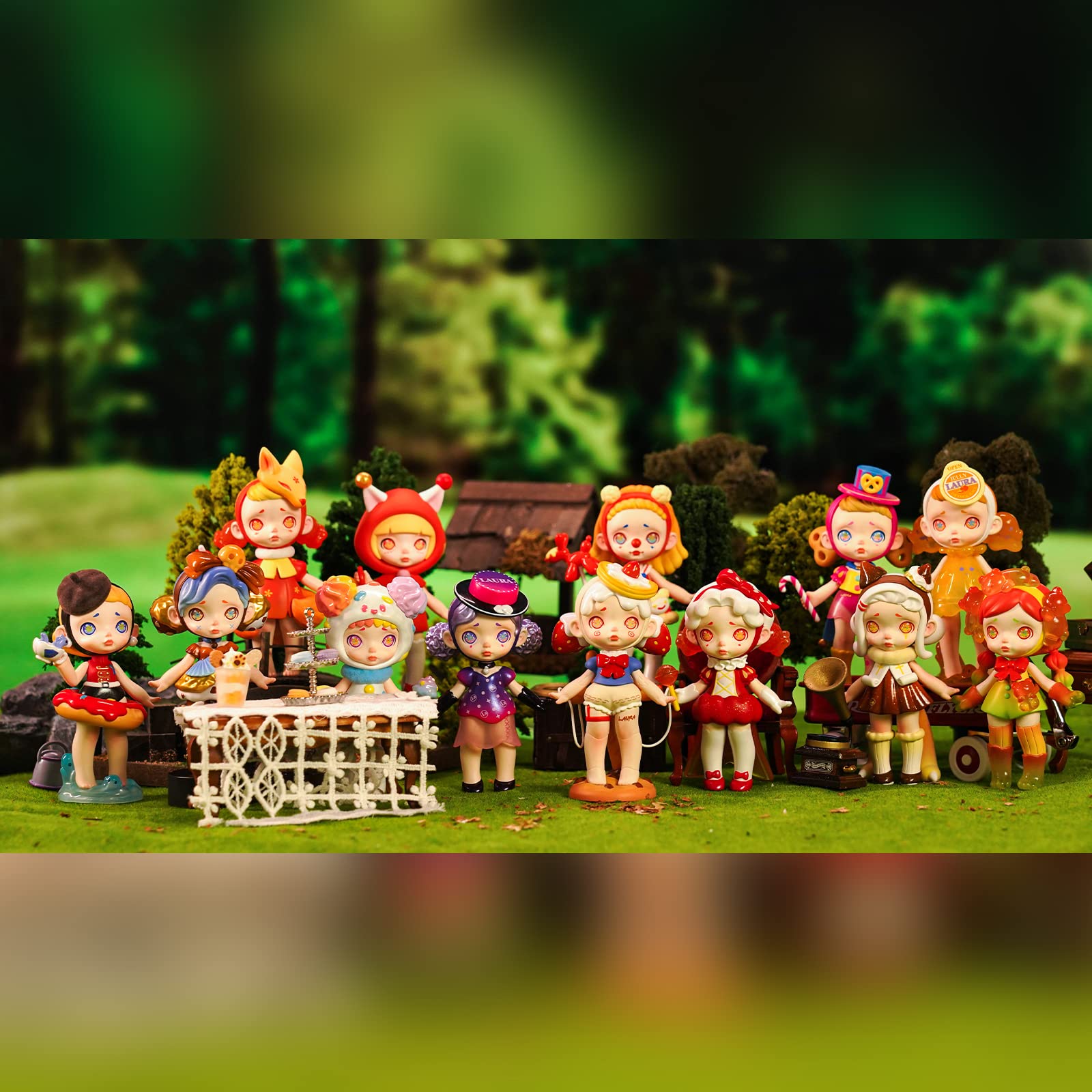 Amazon.co.jp: HAOHAINA スイートモンスターシリーズ 12個 かわいい