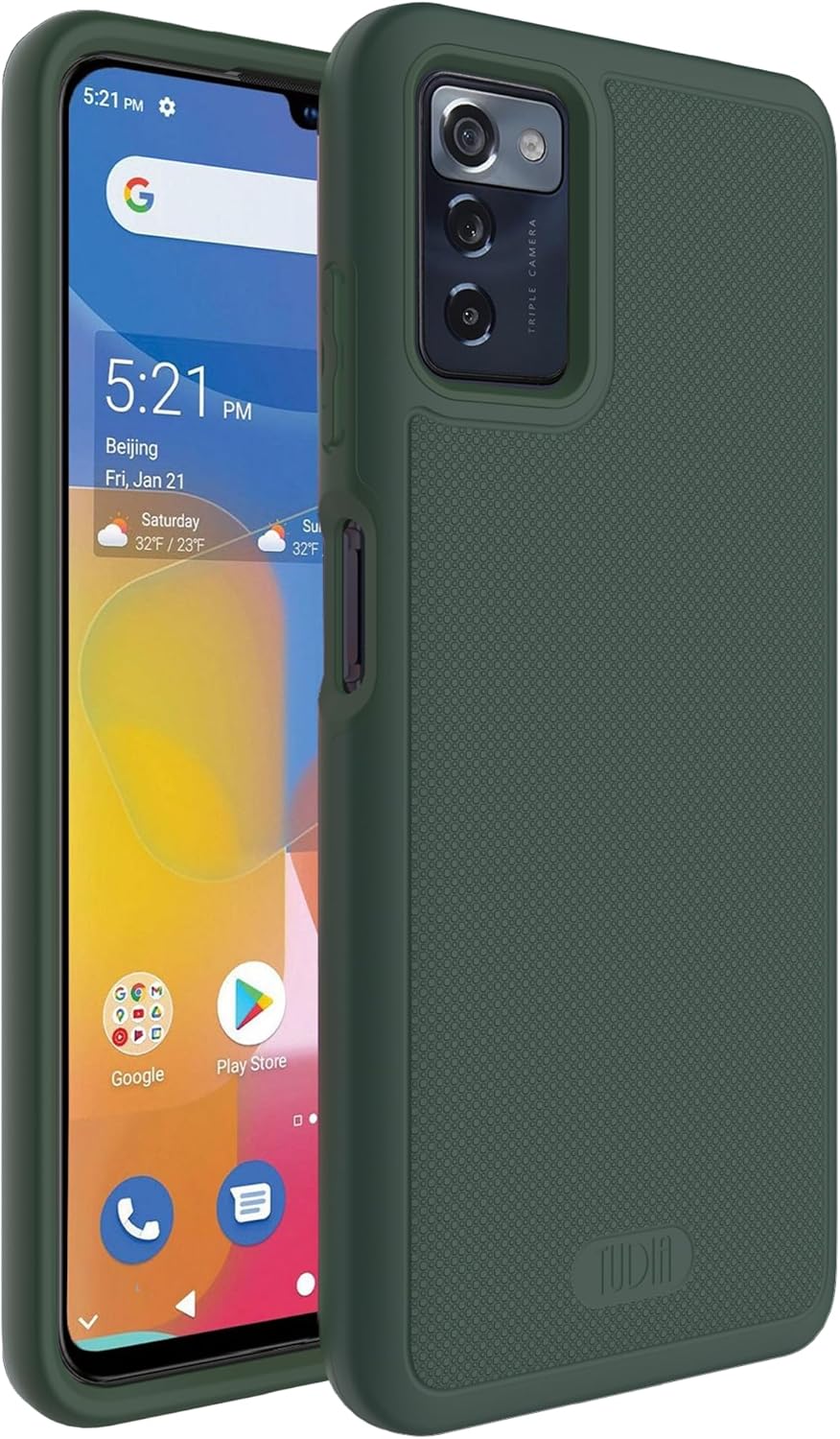 TUDIA MergeGrip Designed for Consumer Cellular ZMAX 5G