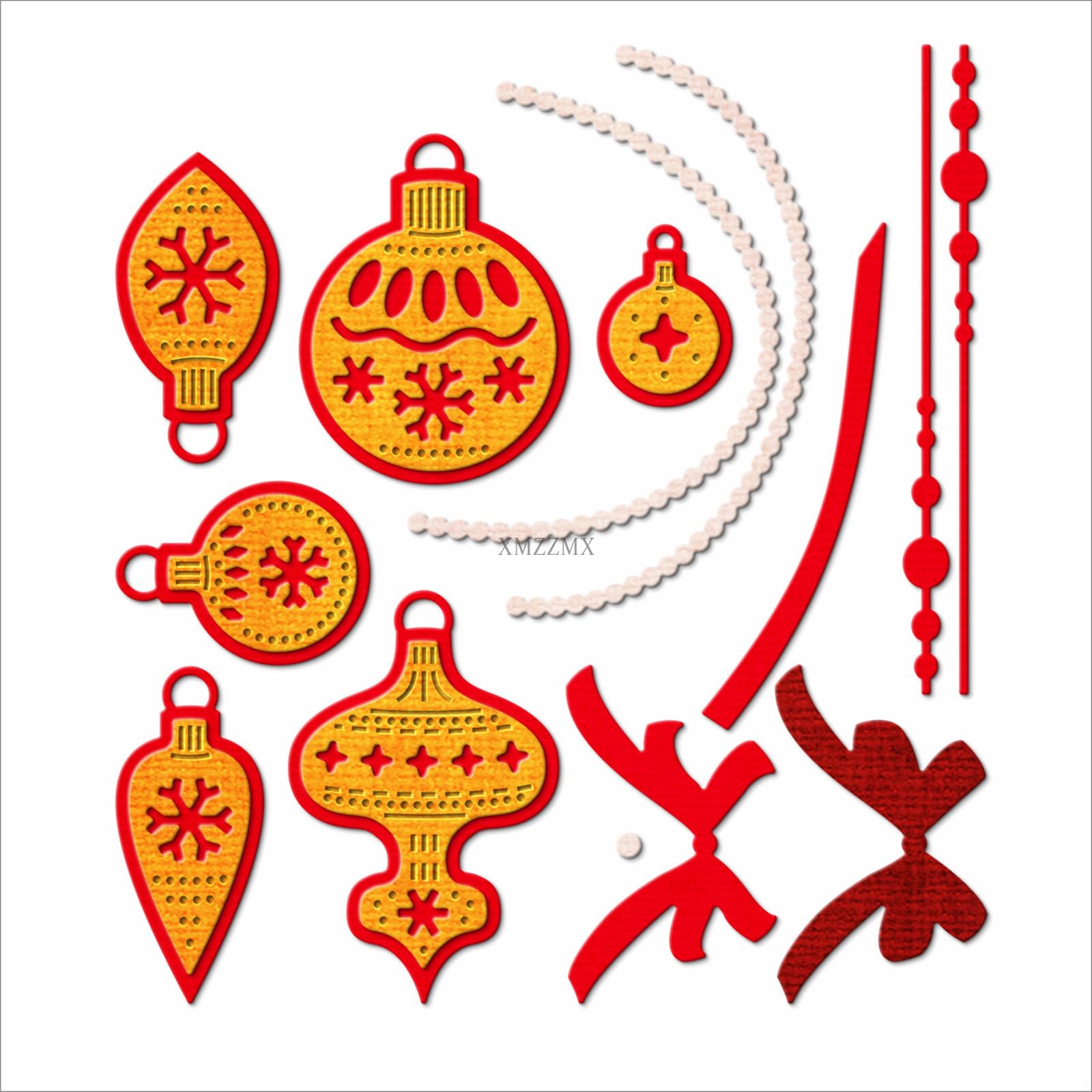 WANGCL 5 Stanzformen Metall - Rechteckige Prägeformen Für Scrapbooking & Karten