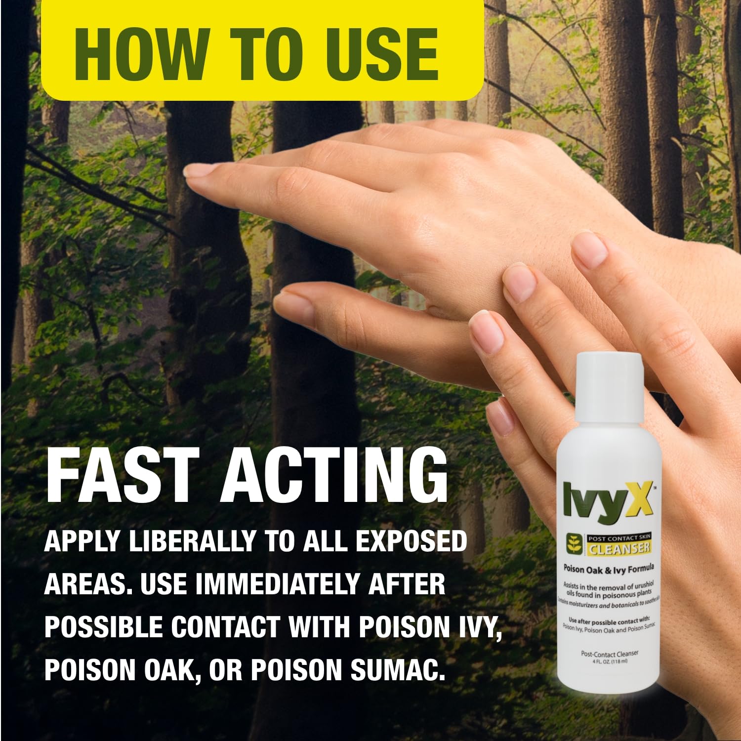 CoreTex Ivy X Pre & Post Poison Ivy Treatment Combo Kit - 8oz Bottles of Rash Prevention & Treatment to Protect Against Itching - Also Works on Poison Oak & Sumac Oils