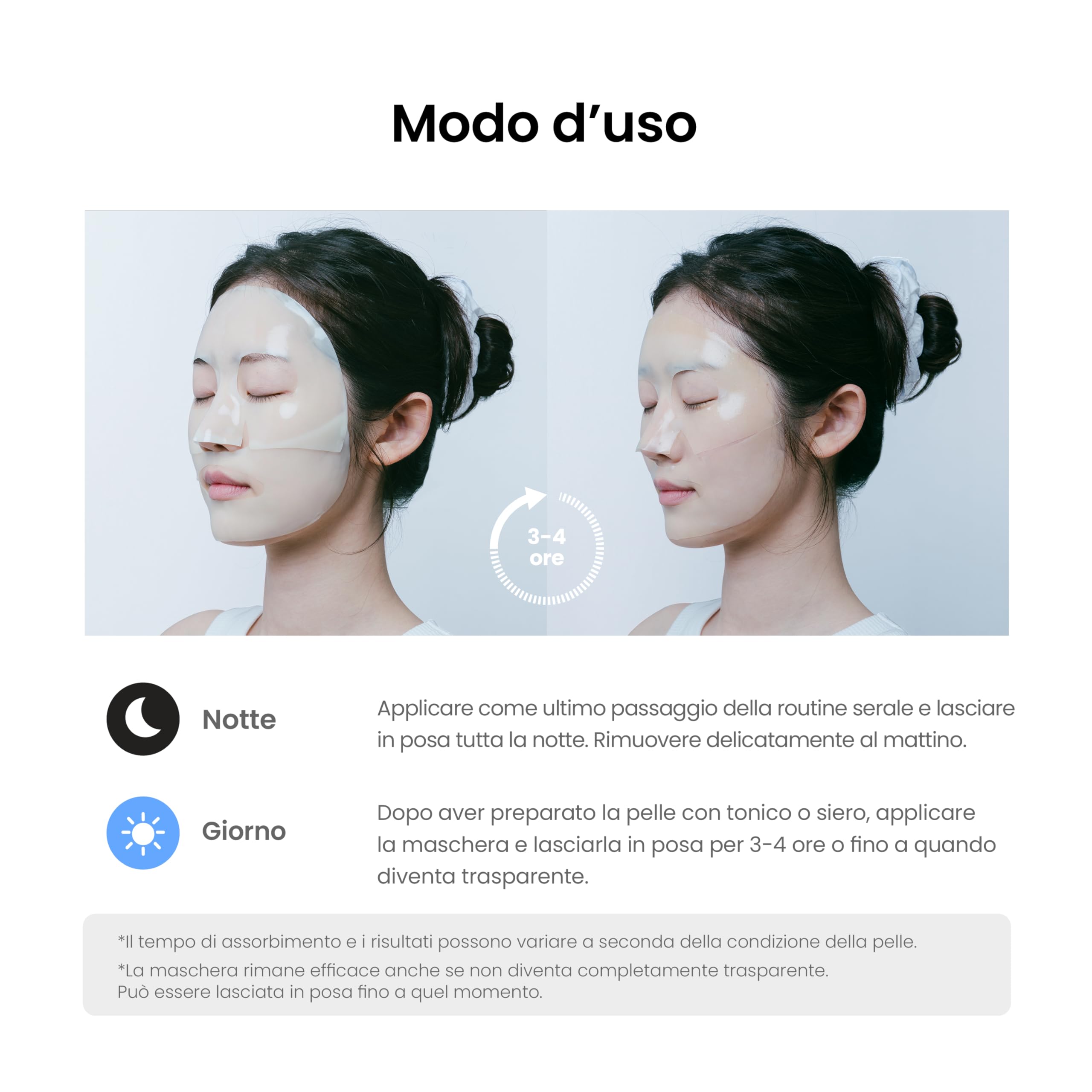 caraseoul Glowganic Pro Collagene Maschera Viso Hydrogel [16 Pezzi] | Niacinamide (Vitamina B3) e Adenosina, Idratante e Illuminante, Minimizza i Pori, Skincare Coreana, Vegana, Maschere Notturne