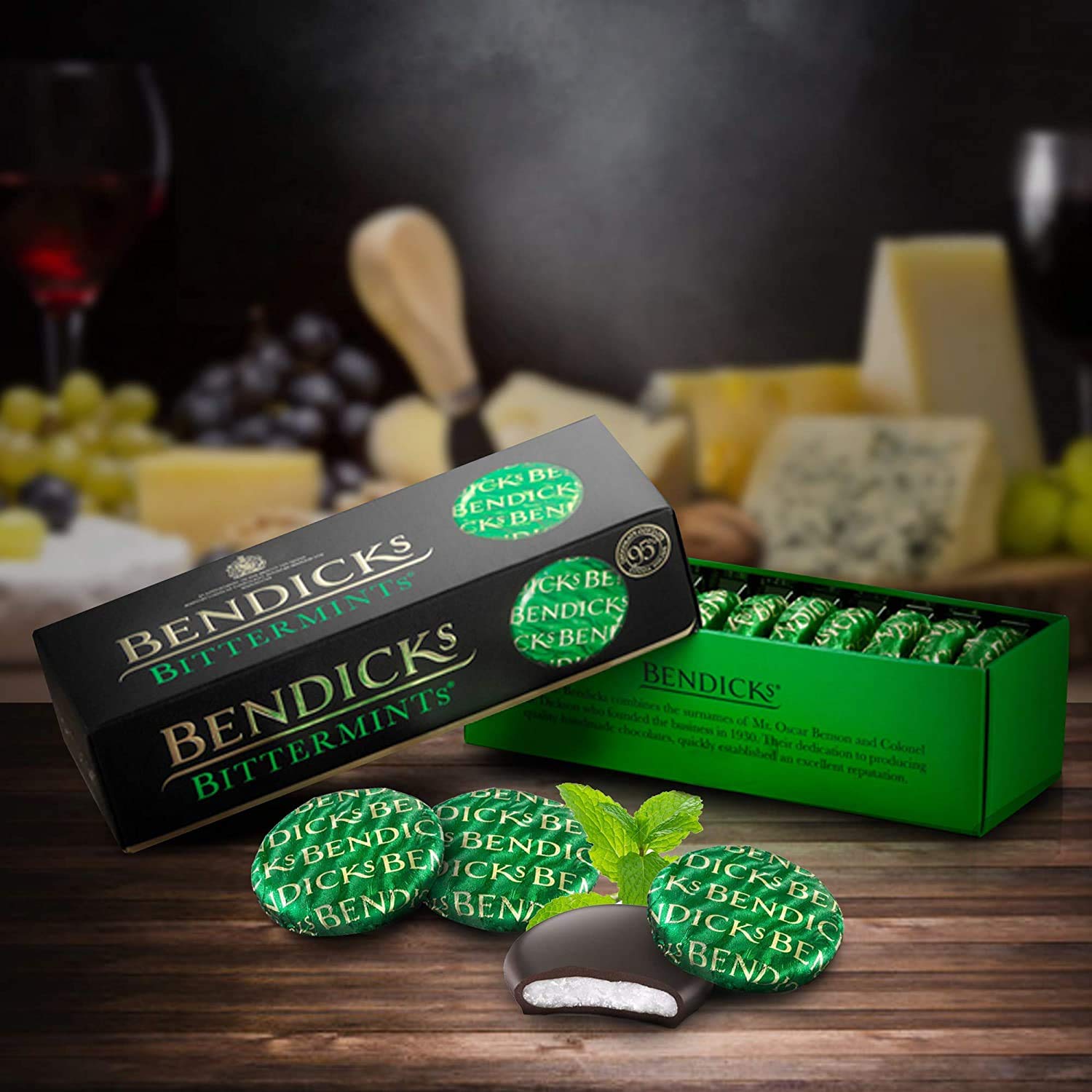 Bendicks Bittermints (200g) - Packung mit 6