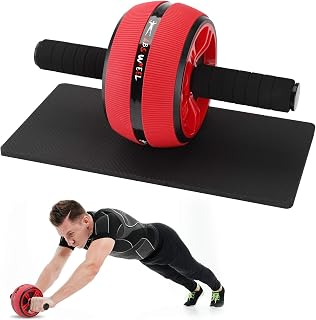 Bssay Ab Roller for Abs Workout,Ab Wheel Roller for Home Gym,Ab Roller Wheel Exercise Equipment for Core Workout,Ab Machine for Ab Workout,Ab Workout Equipment