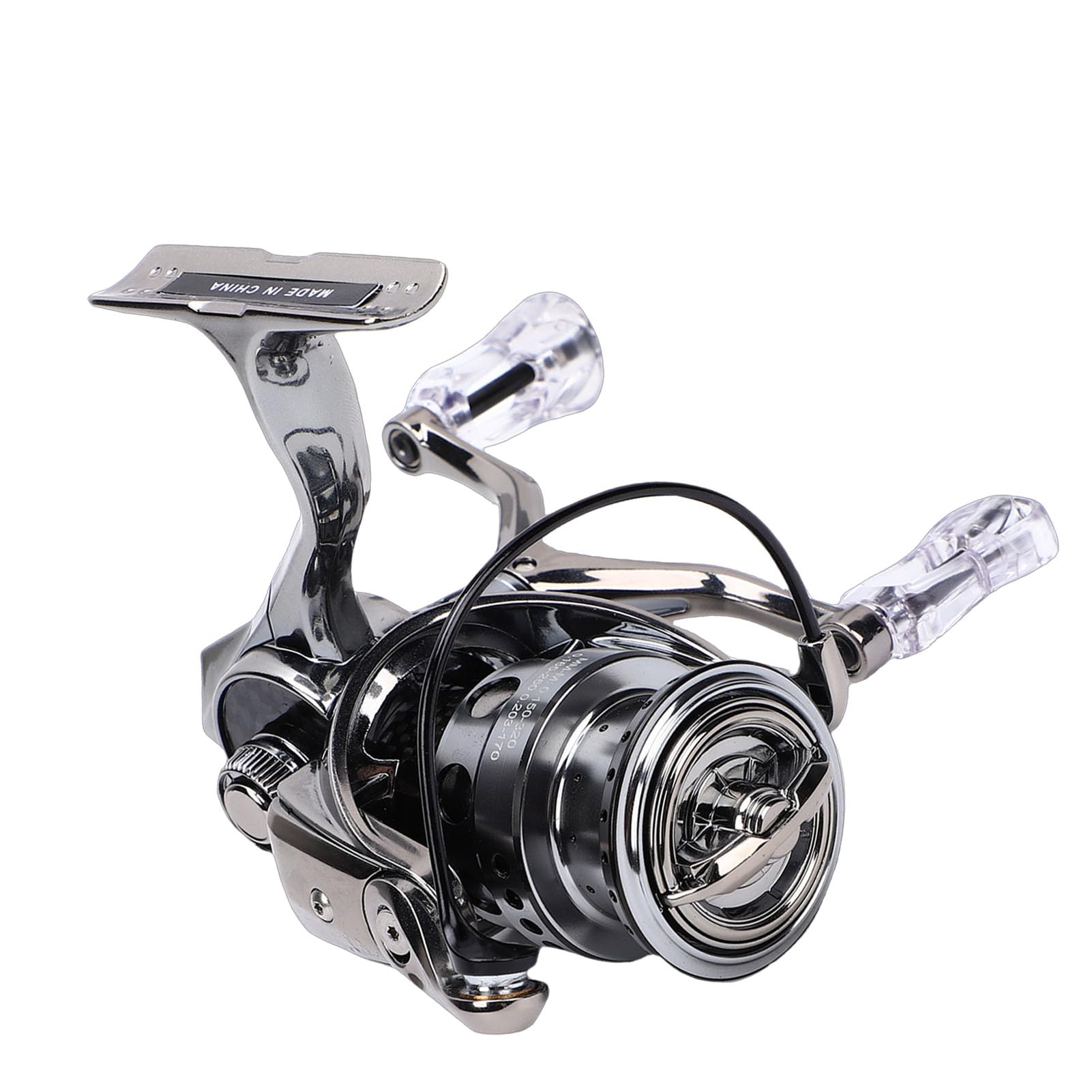 Fabater Moulinet de Pêche de Surf, Roulements Scellés en Acier Inoxydable, Frein de 4KG, Rapport de Vitesse 5.2:1, Double Poignée pour Les Amateurs de Pêche