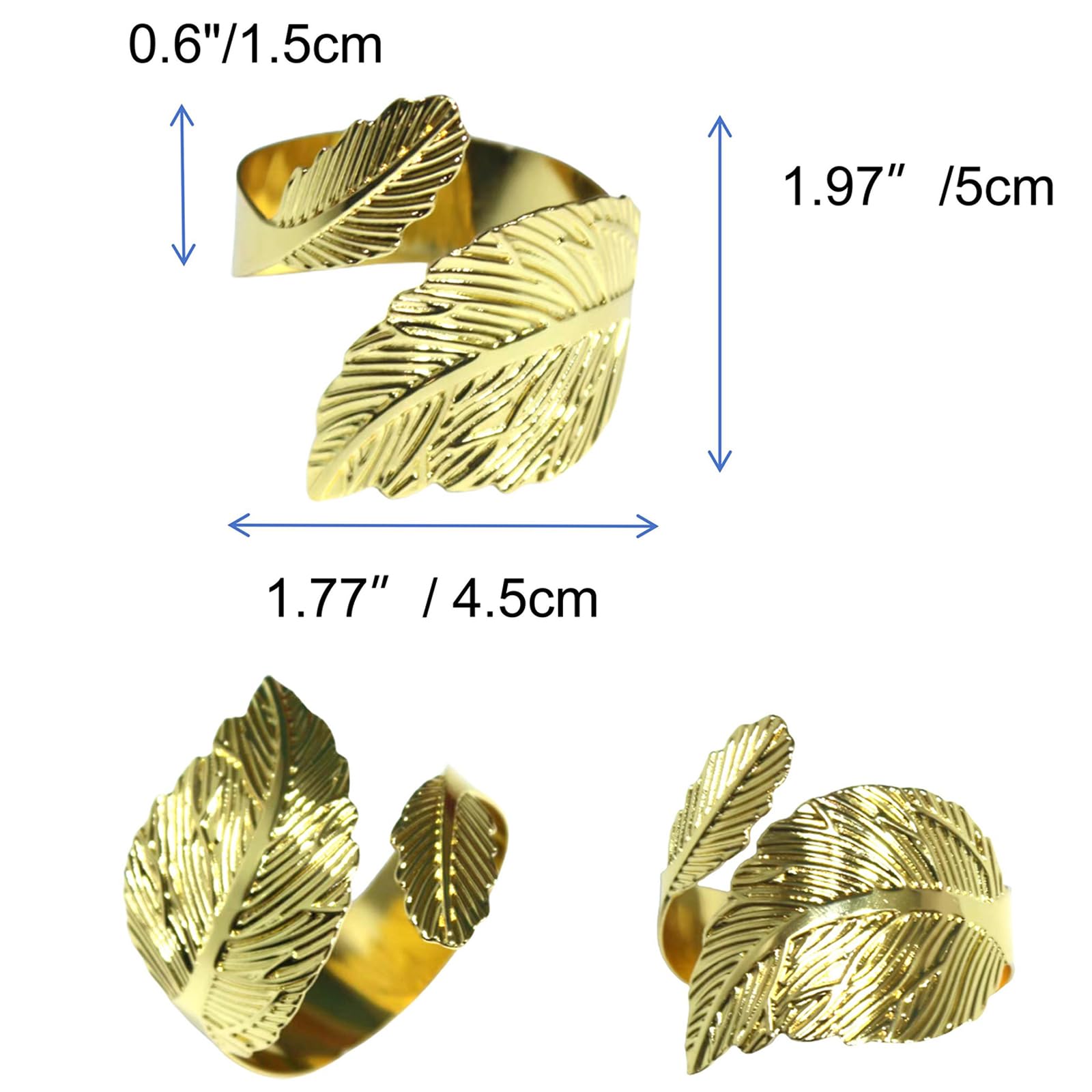 Metal Napkin Rings Birds Nest by Design Imports