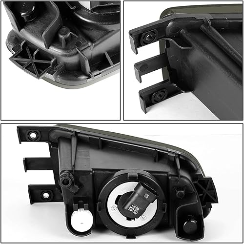 Miniatura 4 de DNA MOTORING FL-NS037-SM - Luz antiniebla para parachoques delantero para el lado del conductor y del pasajero, mejora la visibilidad compatible con