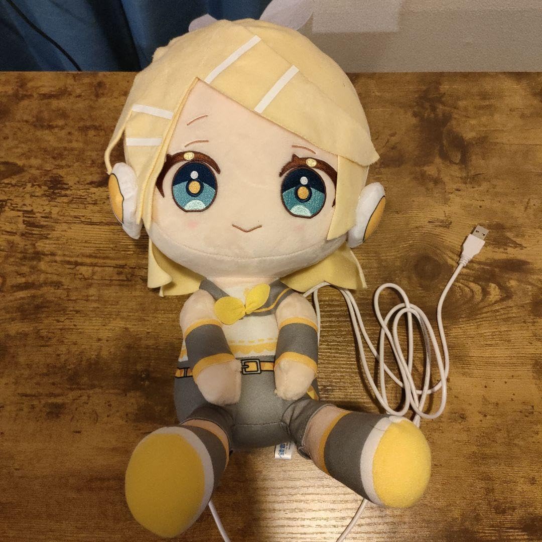 Amazon.co.jp: 鏡音リン あったかぬいぐるみ : おもちゃ