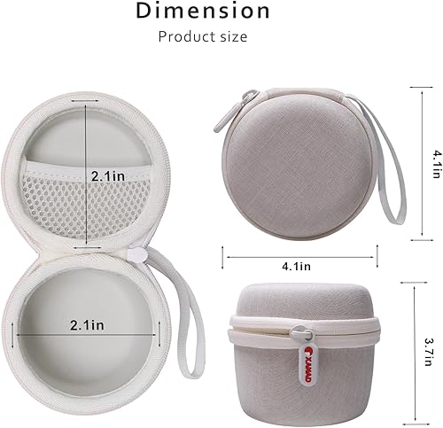 Miniatura 3 de XANAD Estuche rígido para Hatch Rest Go Baby Sound Machine (Putty)