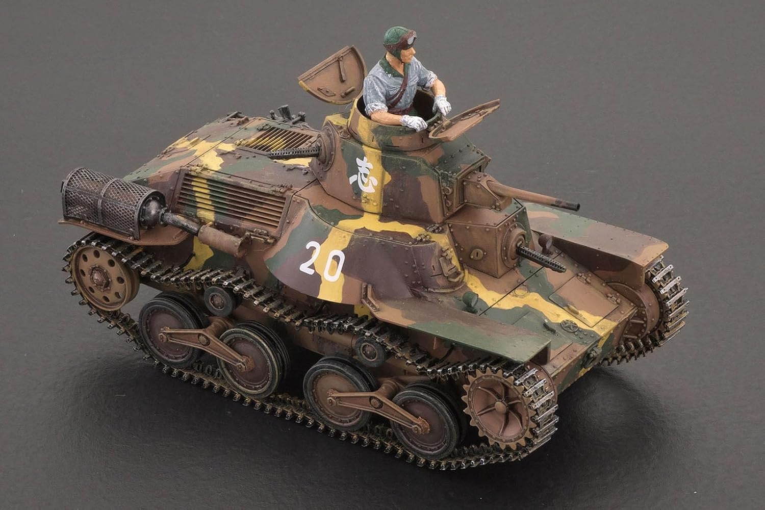 1/35 TANKS OF THE WORLD WW2 日本陸軍 九五式 軽戦車 ハ号 初期型 プラモデル MD 【Ｃｈａｌｌｅｎｇｅ】