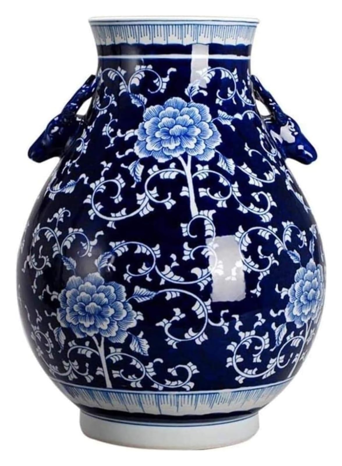 Vase Tabletop Decoration Ceramic Classical Creative High-Grade for Dry Flowers Art Household Living Bedroom