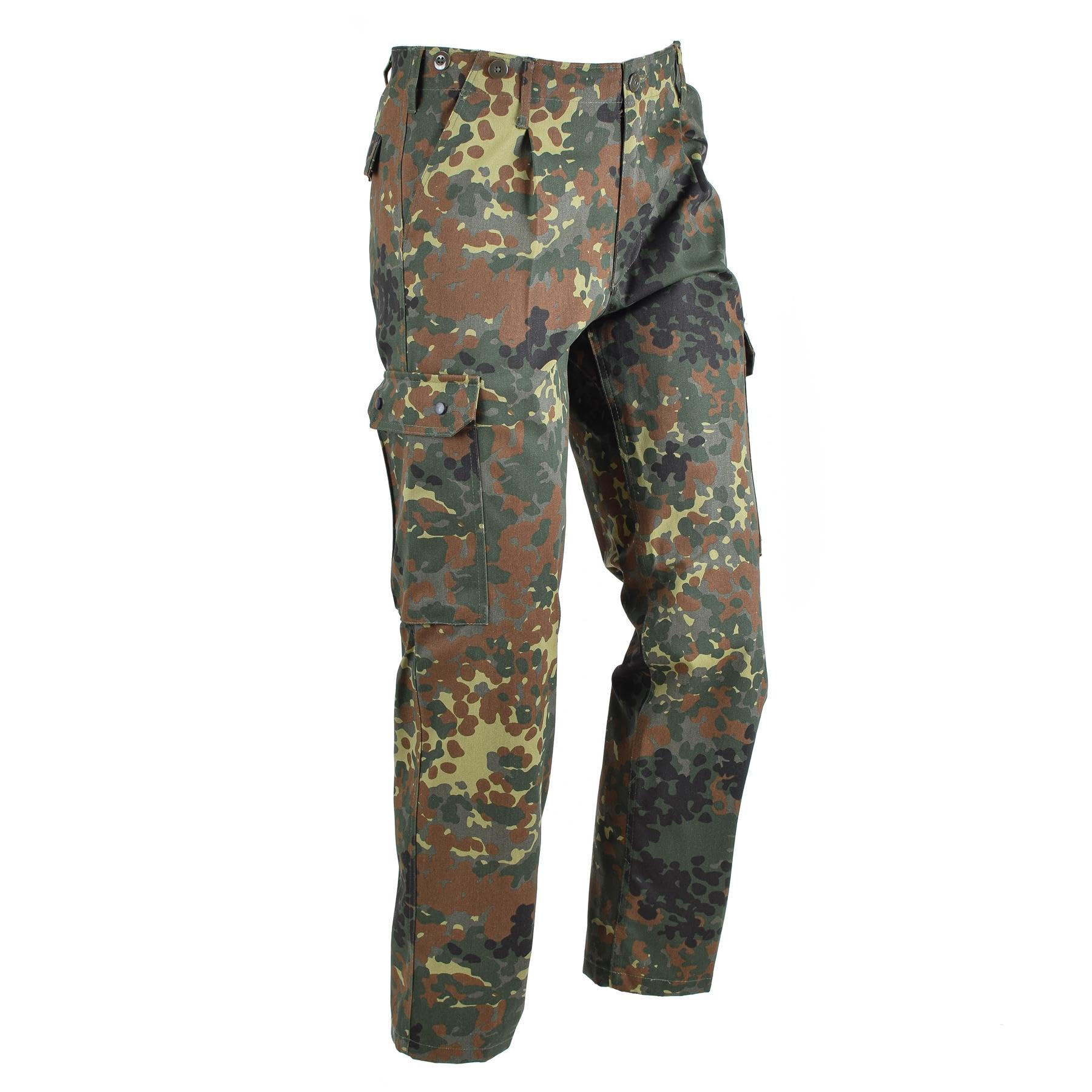 Bundeswehr Cargohose im Militärstil, Flecktarn Camo Combat Army ACU Hose