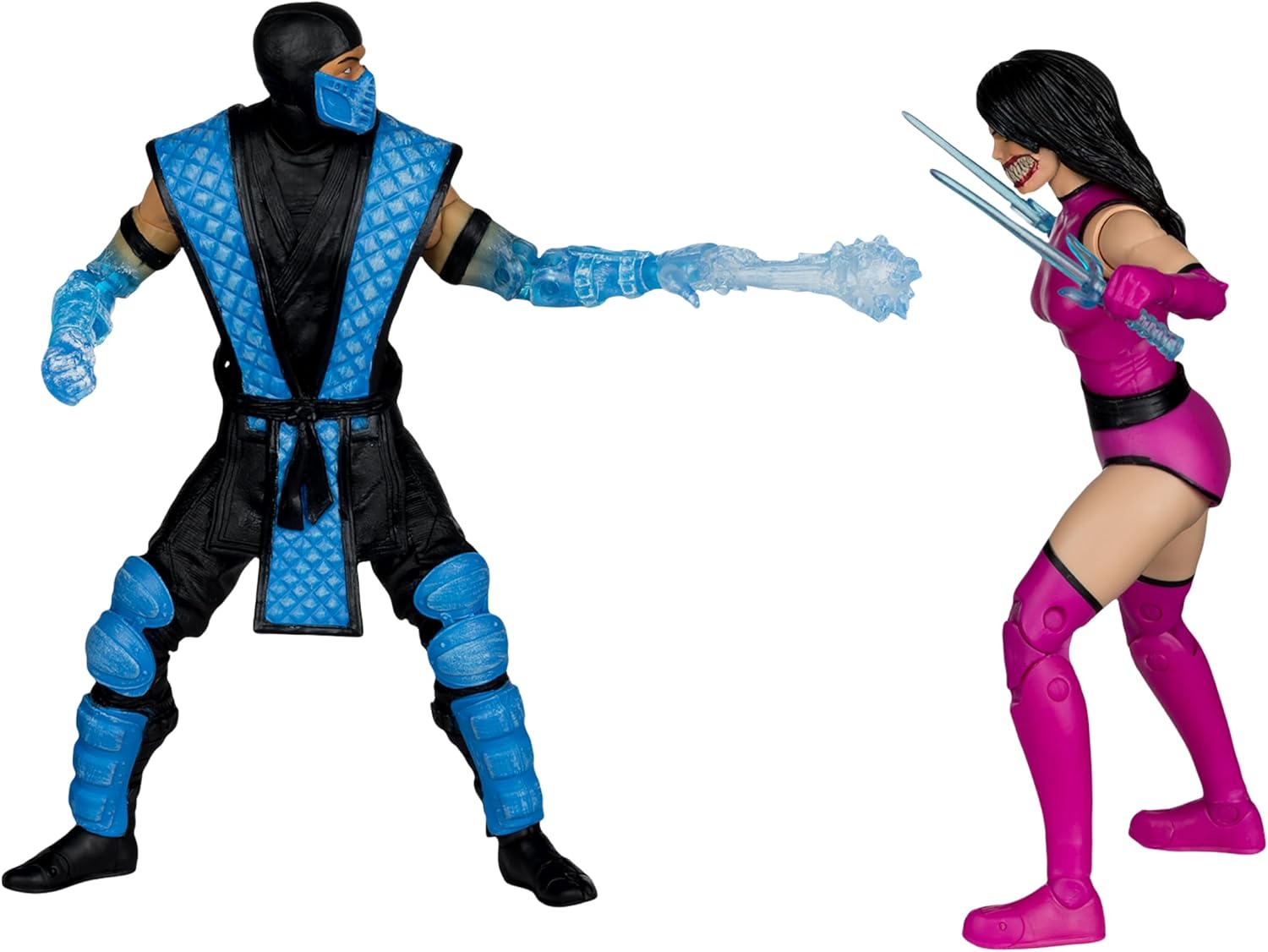 Mortal Kombat Sub Zero VS Mileena - 2pk- Classics WV1