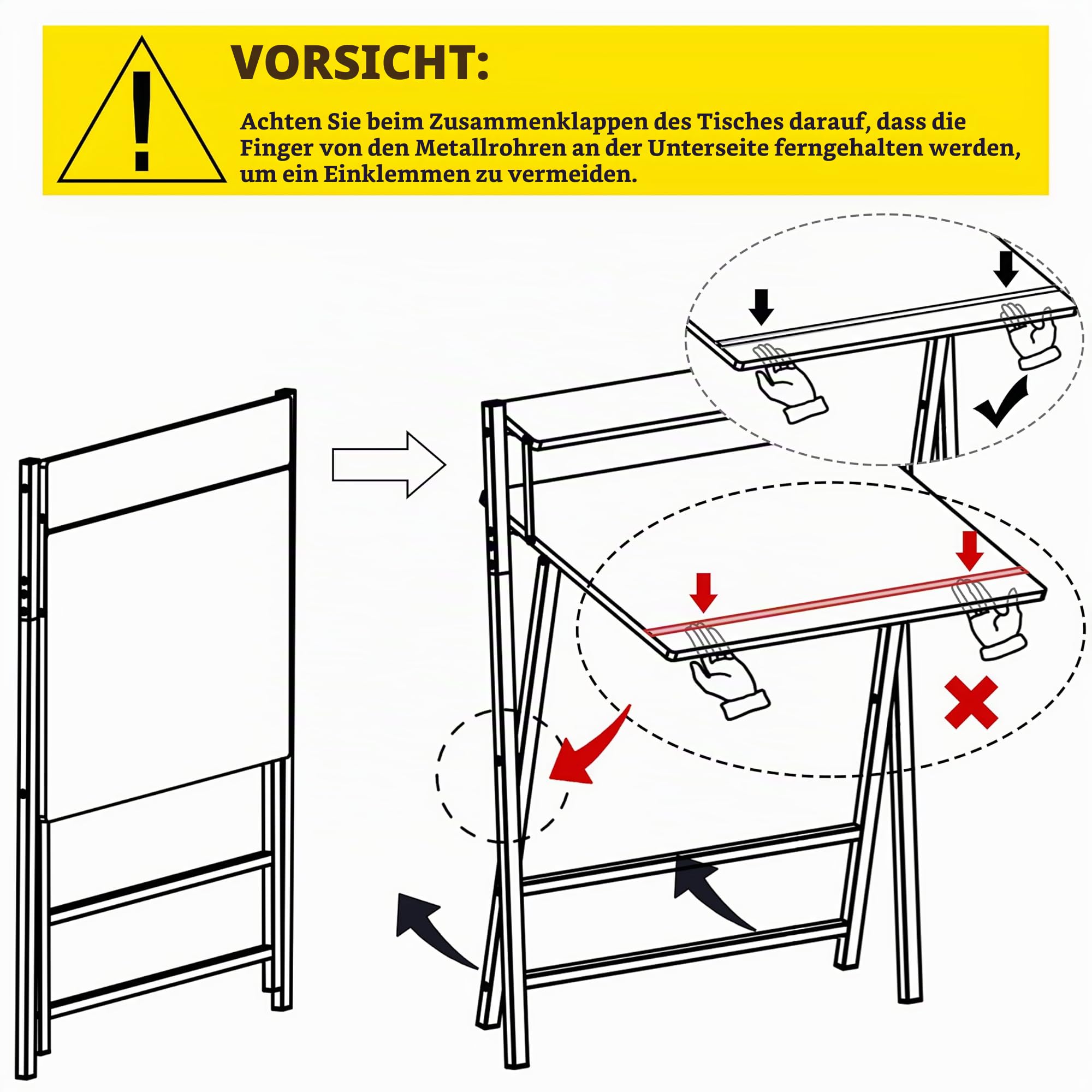 Yaheetech Schreibtisch Klappbar, 100 cm Computertisch mit Ablage, 2-Stufiger Arbeitstisch mit Monitorständer, Laptoptisch für Homeoffice/Kleine Räume/Wohnzimmer, Helle Holzfarbe/100 cm L × 50 cm B | 2-Stufiger Arbeitstisch mit Monitorständer, Laptoptisch