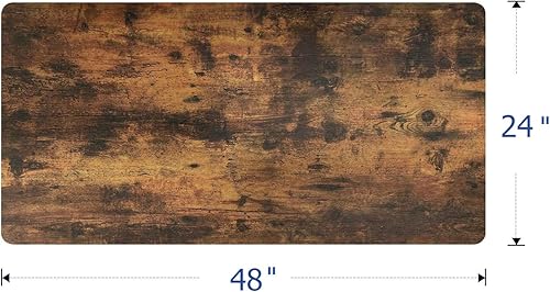 Miniatura 3 de FLEXISPOT Escritorio eléctrico de pie ajustable en altura, escritorio de pie de 48 x 24 pulgadas, escritorio de pie para oficina en casa, escritorio