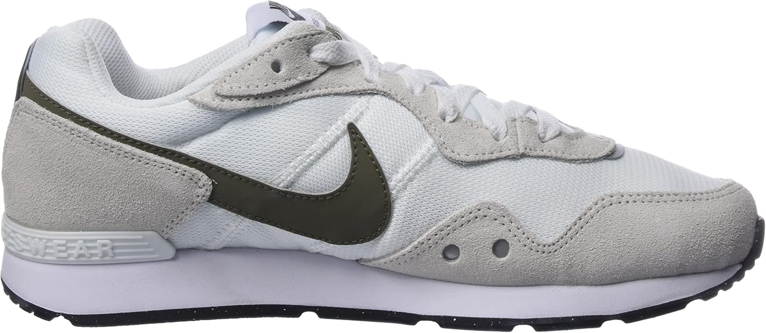 Nike Men's Venture RunnerSneaker, Summit White Medium Olive Black White, 12.5 US