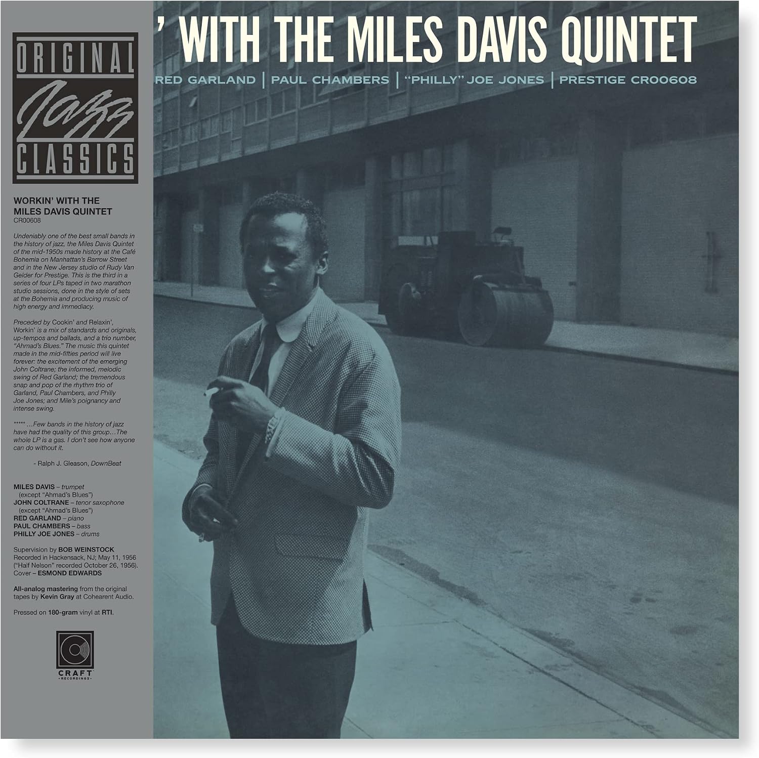 Workin' With The Miles Davis Quintet (Original Jazz Classics Series) [LP] por Miles Davis Quintet — capa do álbum