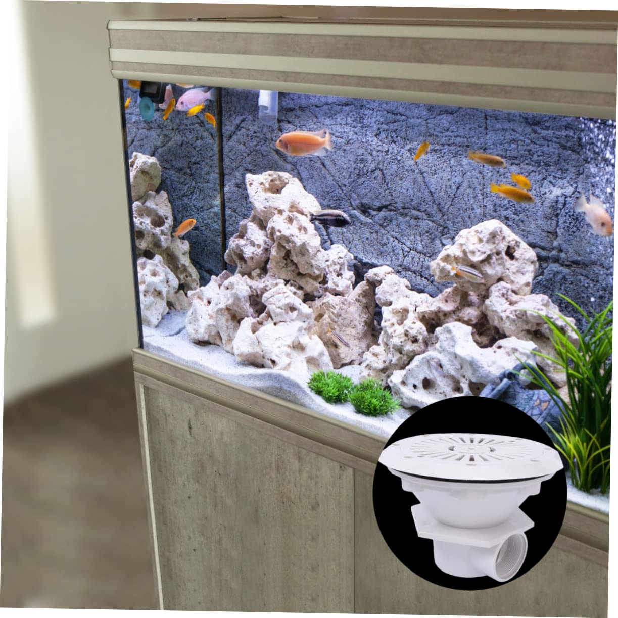 TOYANDONA 1 Pieza Desagüe Principal para Piscina In Ground Accesorio de Drenaje Eficaz para Instalación y Compatible con Mayoría de Estándar