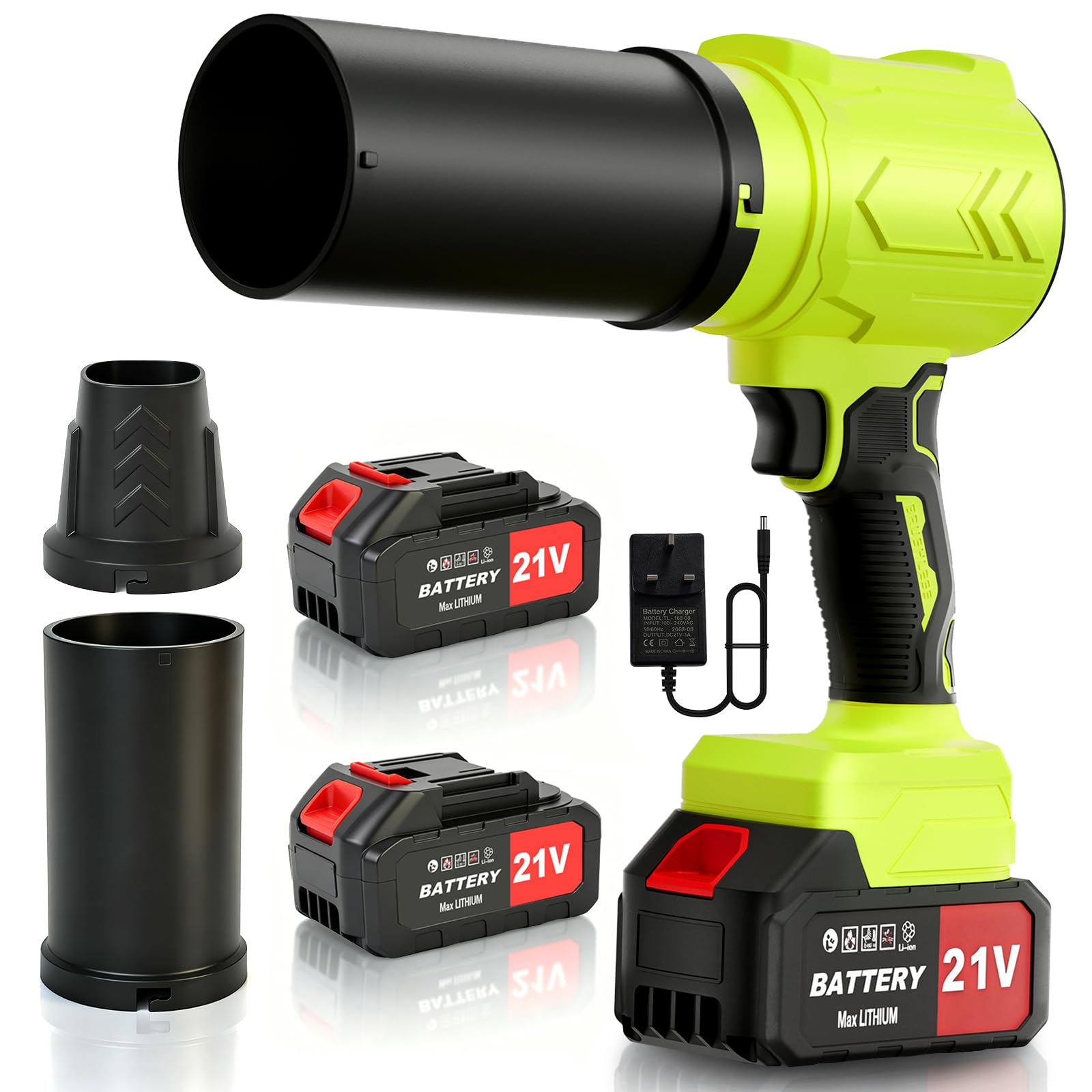Electric Leaf Blower Cordless with Battery and Charger for Lawn Care, Yard