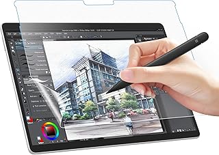 MoKo Matte Screen Protector for Microsoft Surface Pro 9 13-Inch 2022 / Pro 8 2021 / Pro X, [Like Writing on Paper] Anti-Glare PET Matte Protective Screen Protector Film, Fits with Surface Pen