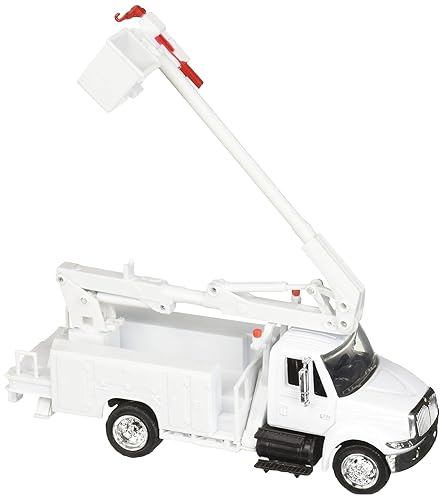 International 4200 Line Maintenance Service Truck White Long Haul Trucker