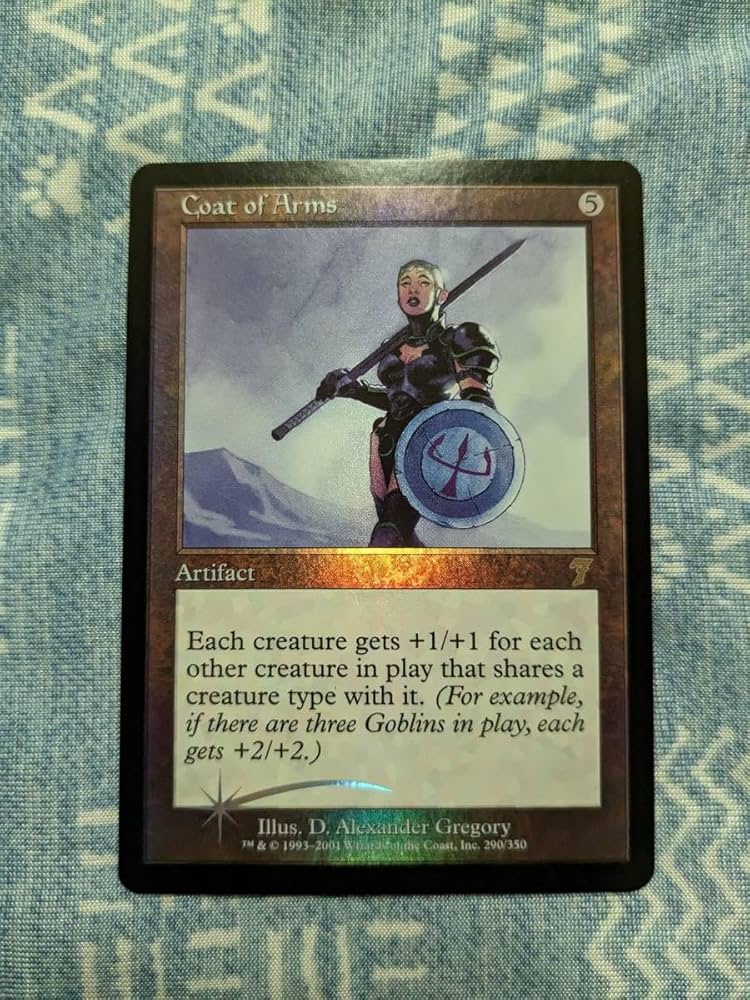 旗印/Coat of Arms FOIL 7ED Amazon.co.jp: MTG Foil 英 旗印 Coat of Arms [7ED] : おもちゃ