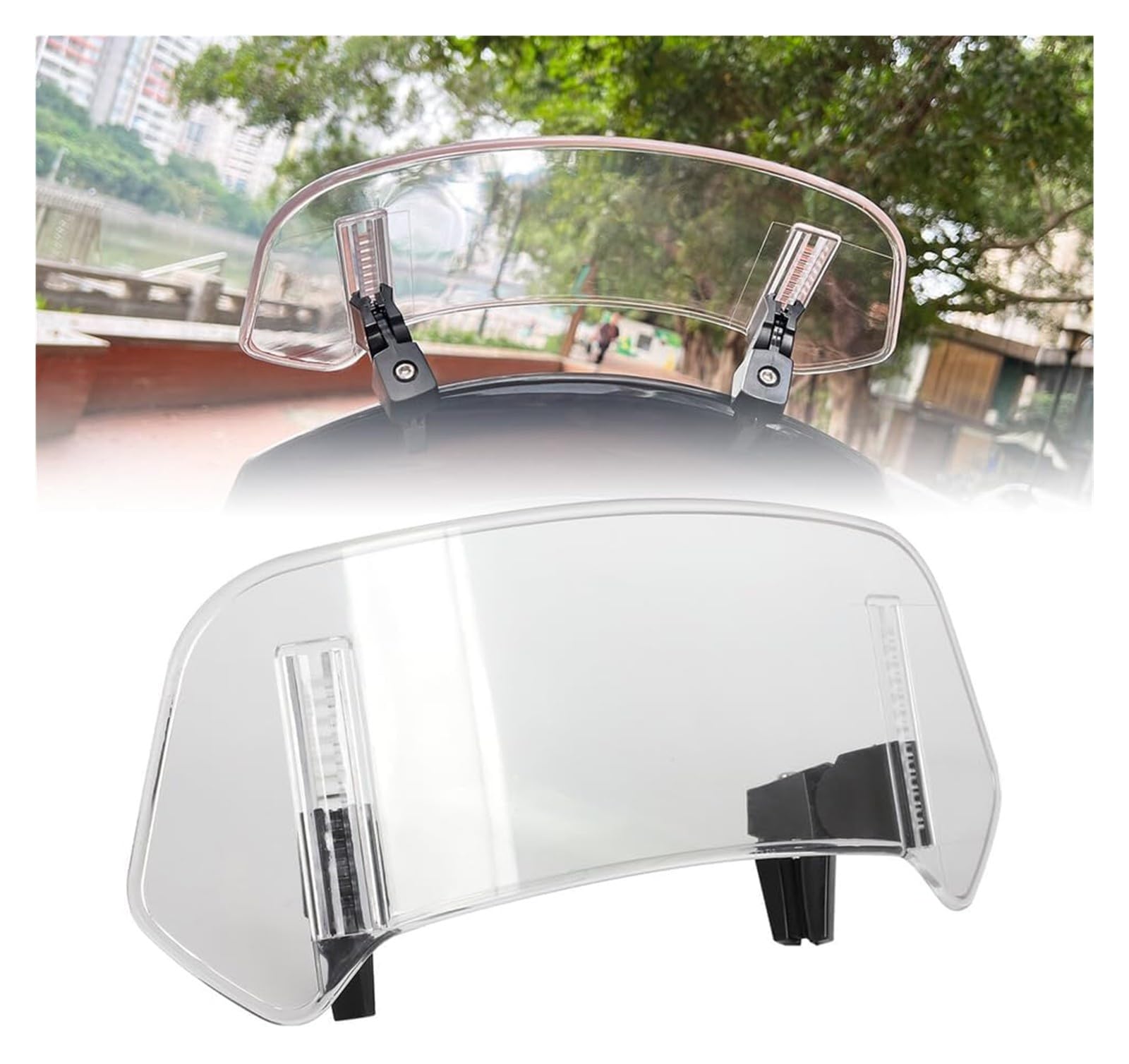 Motorcycle Windshield Adjustable clip-On,ADV350,ADV150