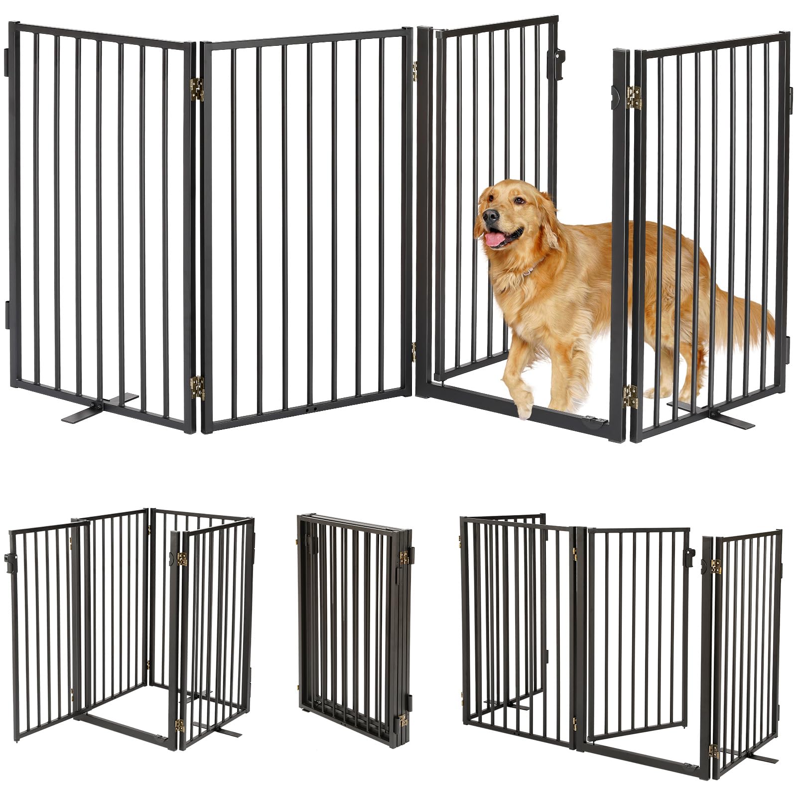 Clearance best pet gate for big dogs New Arrivals
