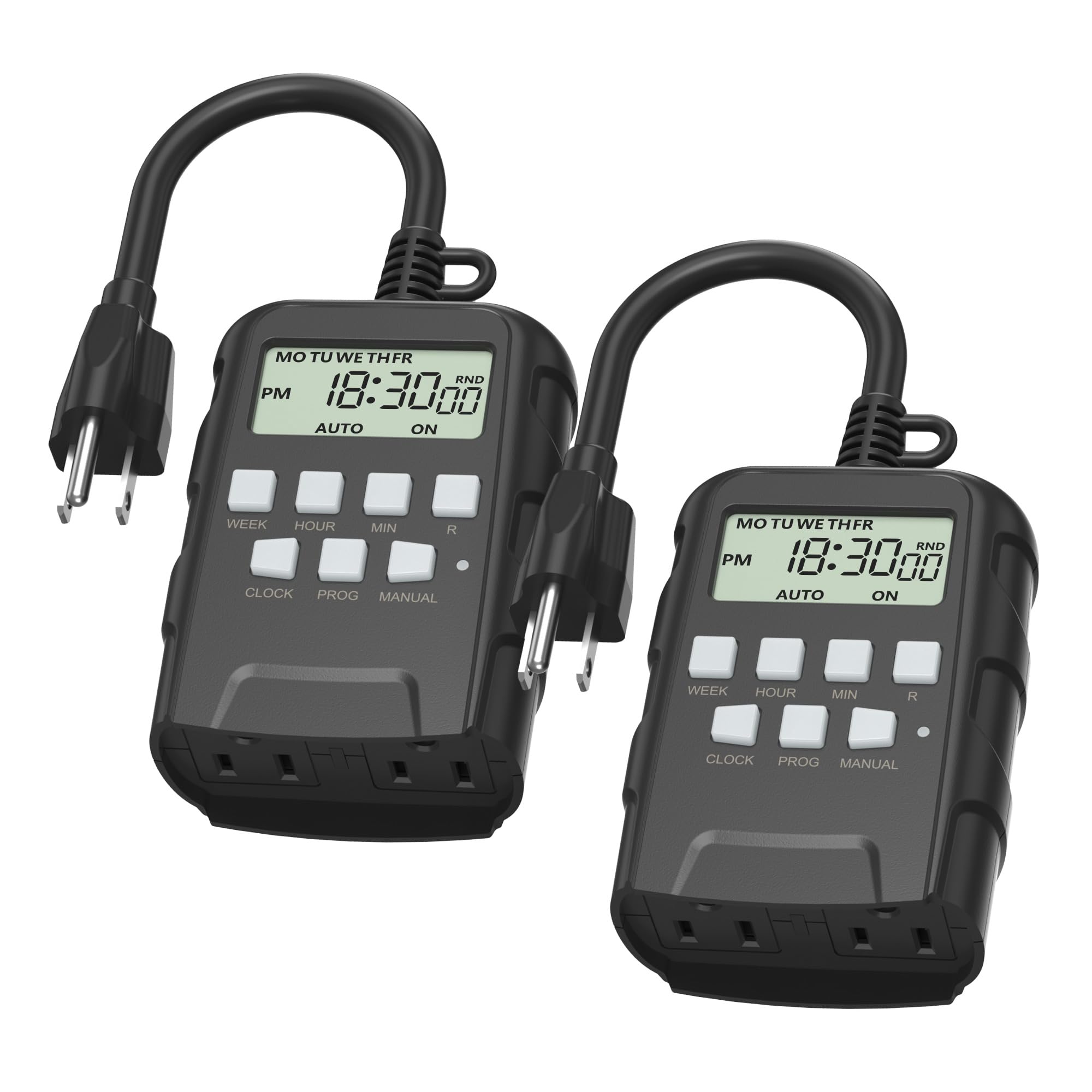 Programmable Outdoor Timer Easy Set Indoor/Outdoor Swing Door Timer