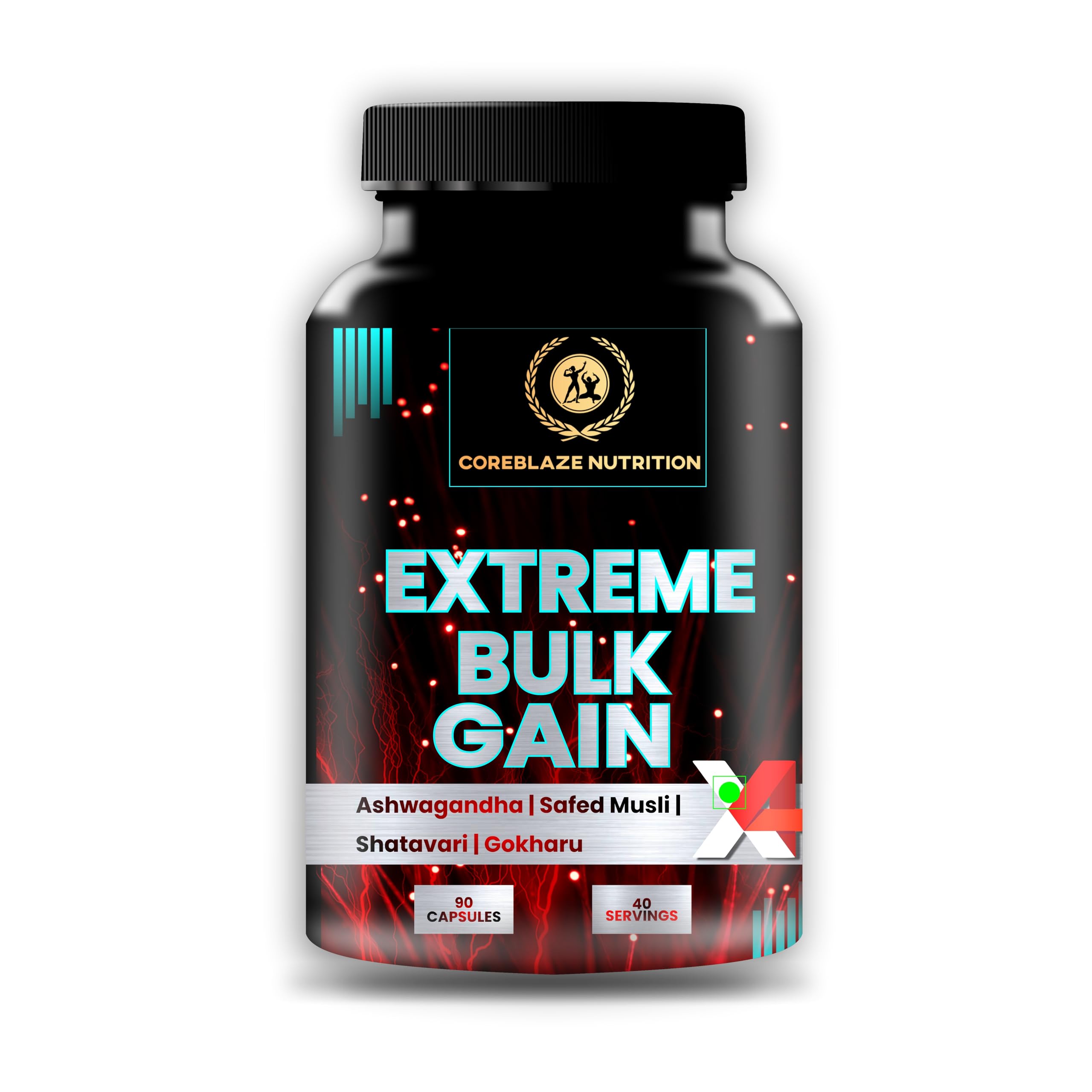 Extreme Bulk Gain Mass & Weight Gainer Capsule for Fast Weight & Muscle Gain, Daily Muscle Building Weight Lifters Supplement for Muscle Growth, Stamina & Strength, For Men & Women- 90 Cap (2) (B0CTKSNNYJ) Amazon Price History, Amazon Price Tracker