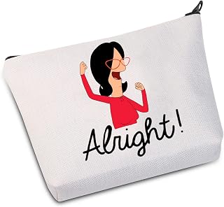 WZMPA Cartoon Cosmetic Makeup Bag Movie Fans Gift Alriiiiiight Makeup Zipper Pouch Bag For Women Girls, Alriiiiiight