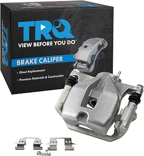TRQ Rear Left Brake Caliper w/Bracket Drivers Side