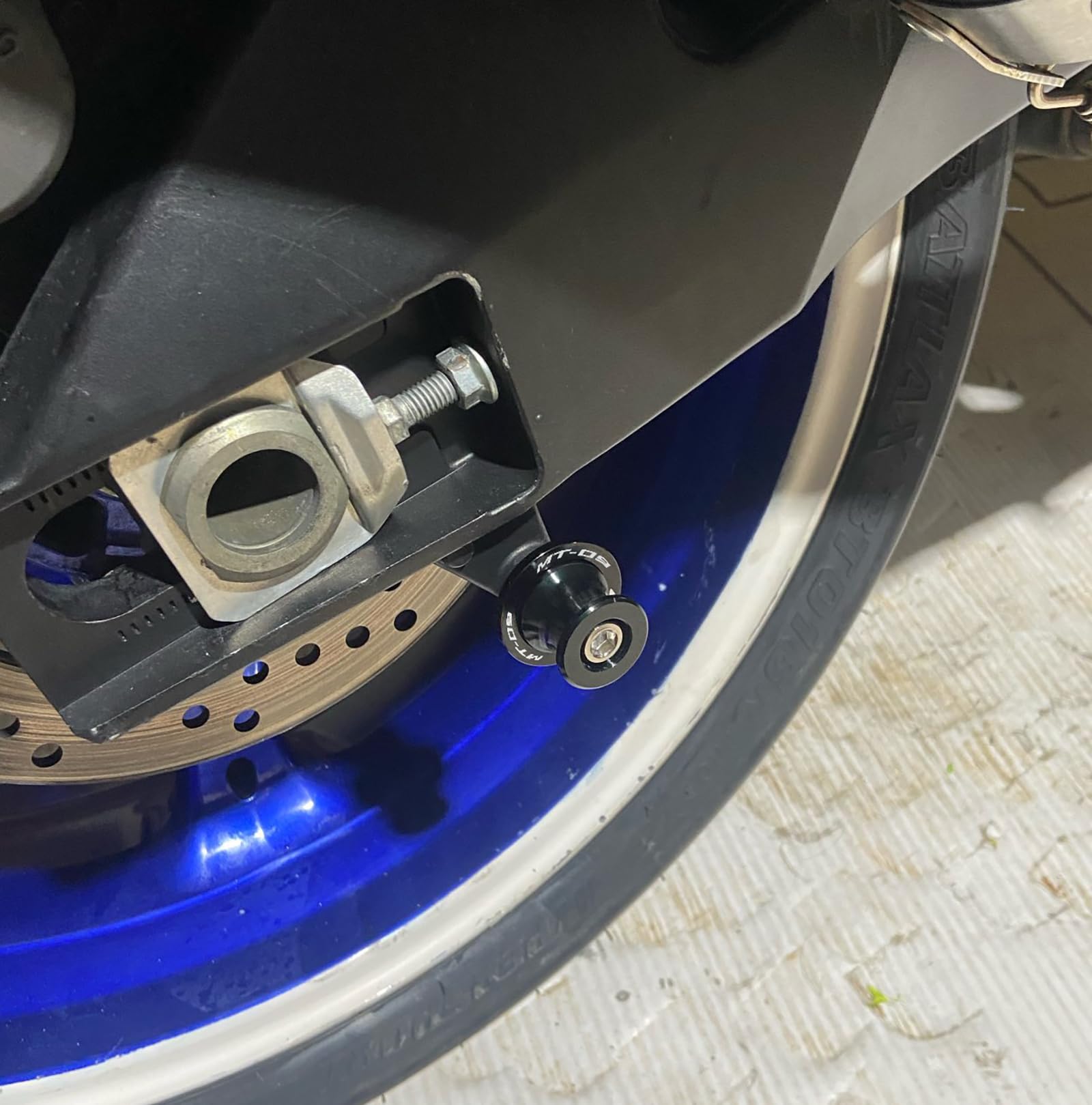 M6 Diabolos Akcesoria motocyklowe do MT 09 MT-09 SP FZ09 MT09 TRACER 2014-2024 suwaki wahacza