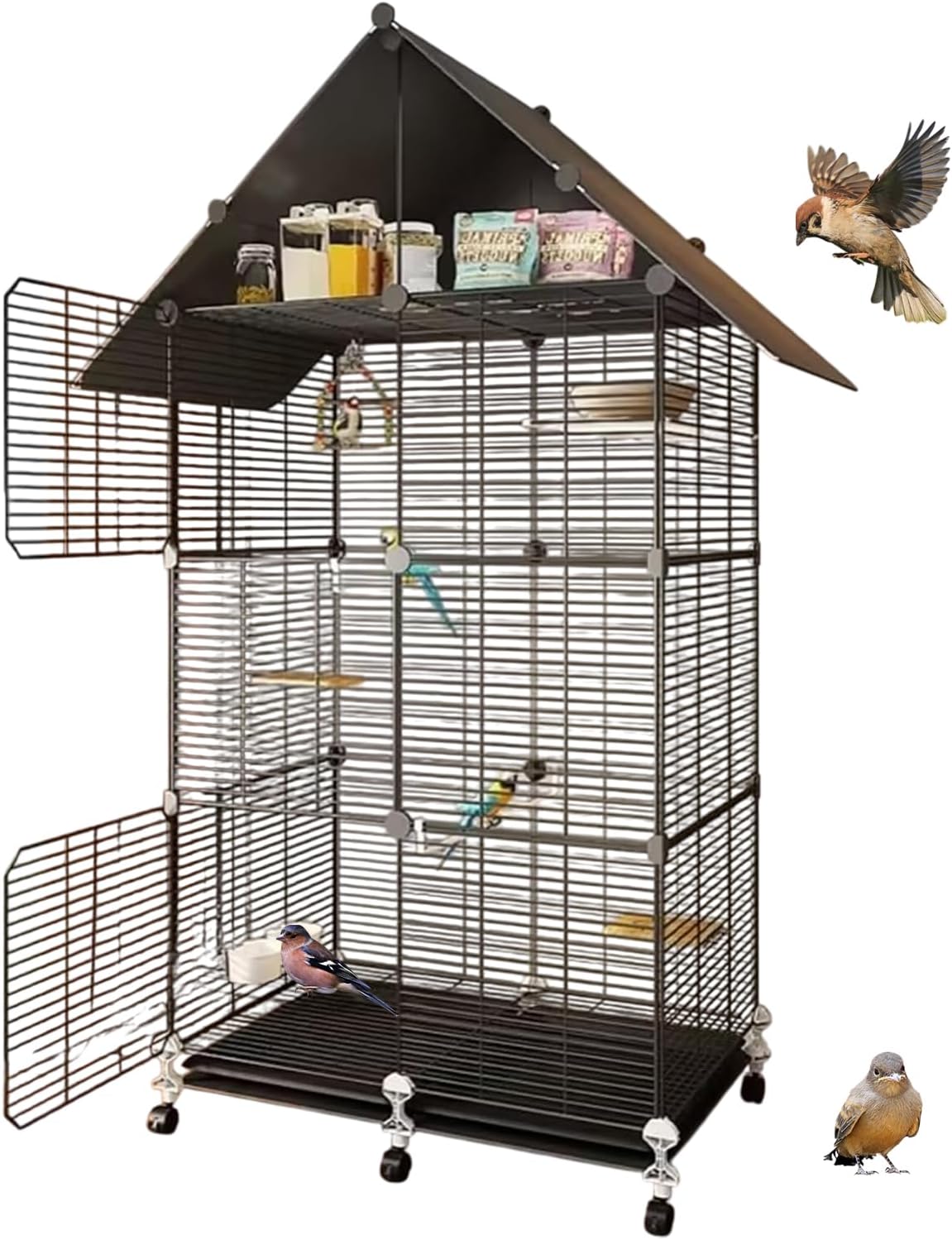 HOEI 35手乗り コミュニケーション 鳥かご ホーエイ カバー 止まり木