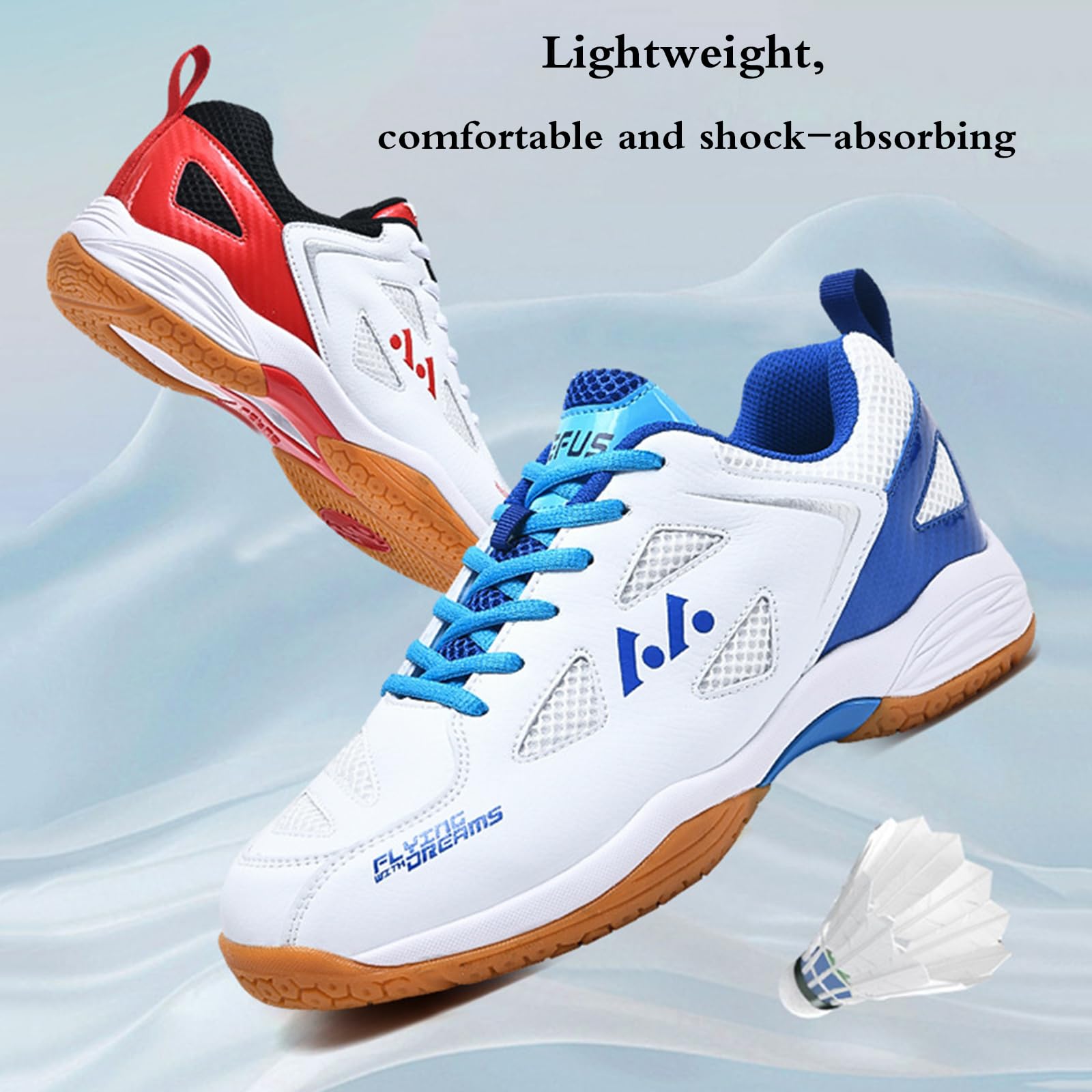 Chaussures De Sport Intérieur Viaoragiosa Pour Enfants - Badminton, Tennis, Anti-Dérapant Et Respirant