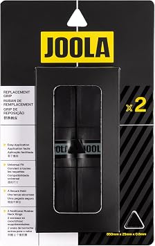 JOOLA Pickleball Paddle Replacement Grip Tape - Wrap for Pickleball Paddle - Feel-Tec Pure Grip - Moisture Wicking Surface & Comfort - Handle Wrap for Use with Overgrip - Black, White, or Gray