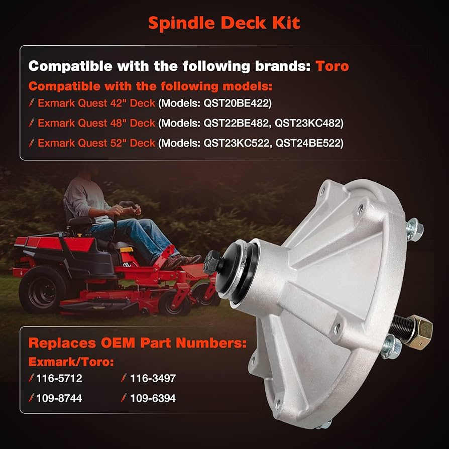 lady　0509 Amazon.com : ATRACYPART Mower Deck Spindle Assembly Fit for