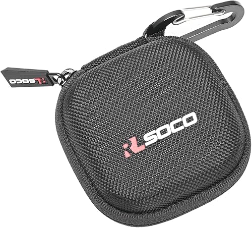 Vista 24 de RLSOCO Funda rígida para SHOKZ OpenFit 2/OpenFit 2+/OpenFit Air/OpenFit Auriculares de oreja abierta True Wireless Bluetooth (gris)