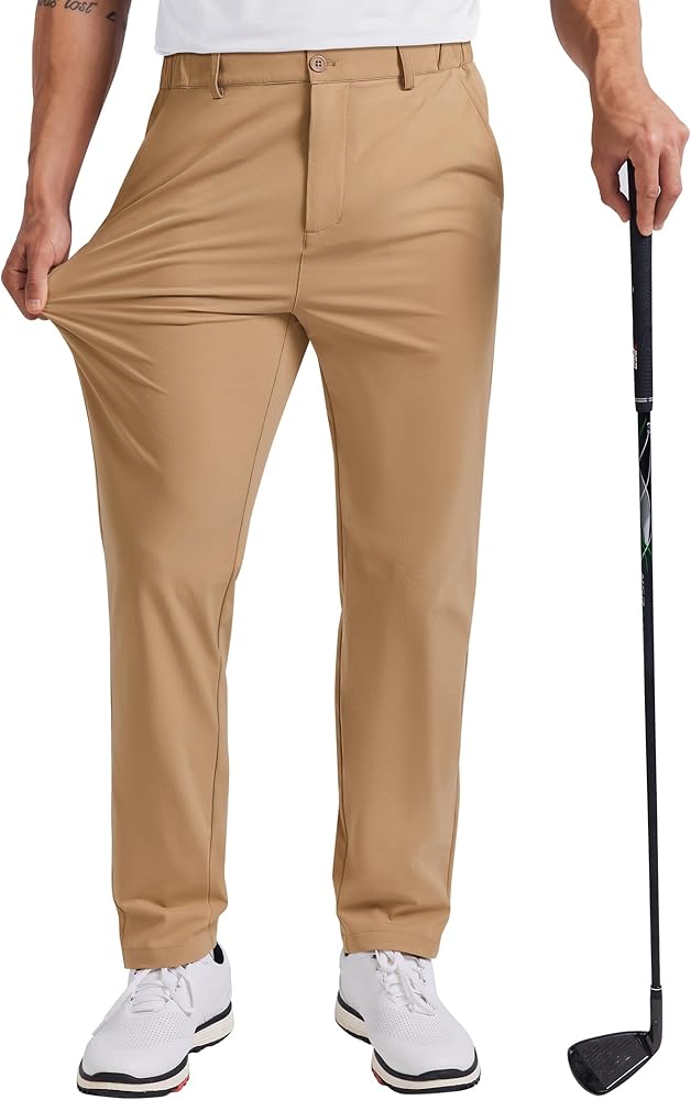 Amazon.com: COOFANDY Pants for Men Work Pants Quick Dry Golf Pants