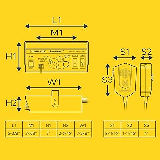 SoundAlert 100W Emergency Police Siren Kit [120-130dB Bullhorn Speaker] [2 x 16A Switch Control] [Hands-Free Air Horn] [PTT Mic] [Radio Rebroadcast] Warning Emergency PA System for Truck Car