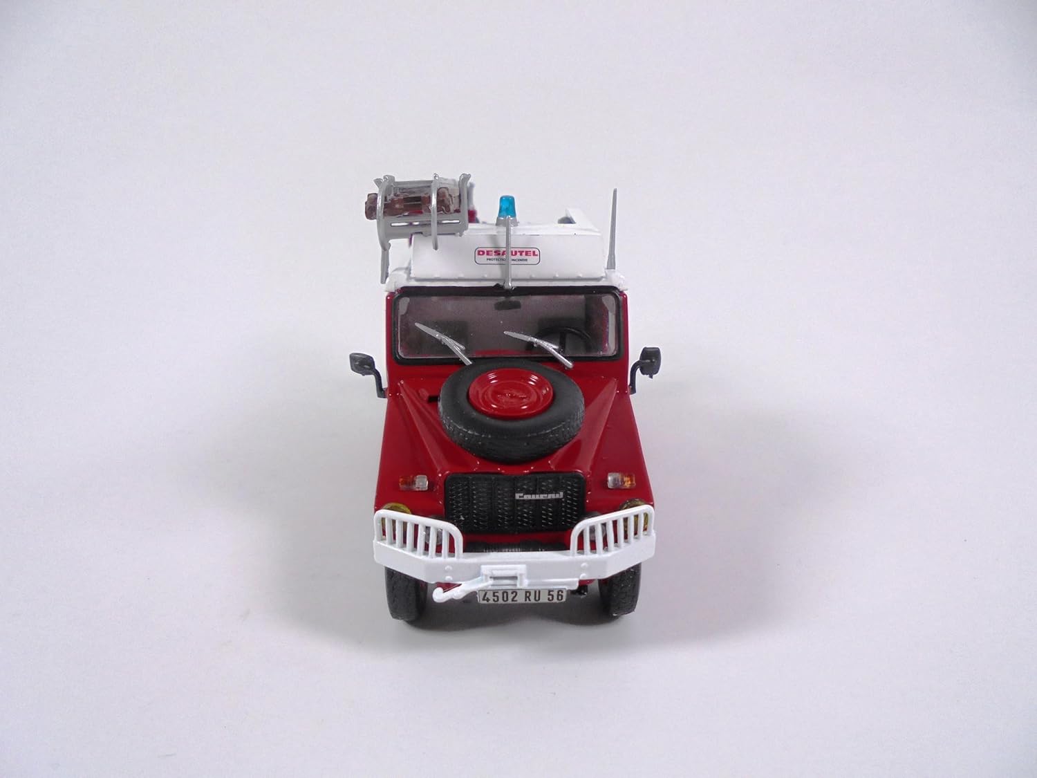 OPO 10 - Fire Truck 1/43 Cournil SCD 28 Desautel Light Tank Truck for Wildfires (CCF Light) - Hachette CPL06 Light Fire Vehicle