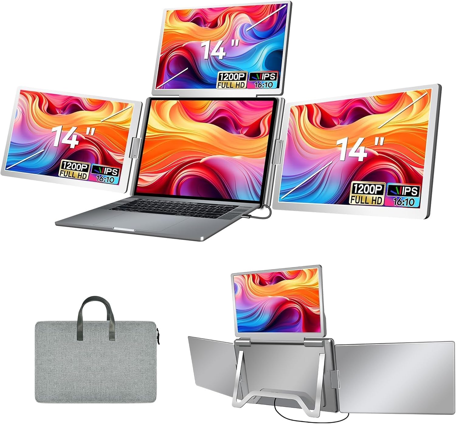 14″ Laptop Screen Extender,...