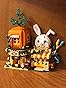 Amazon.com: QLT Easter Bunny Carrot House Building Kit 748 pcs ...
